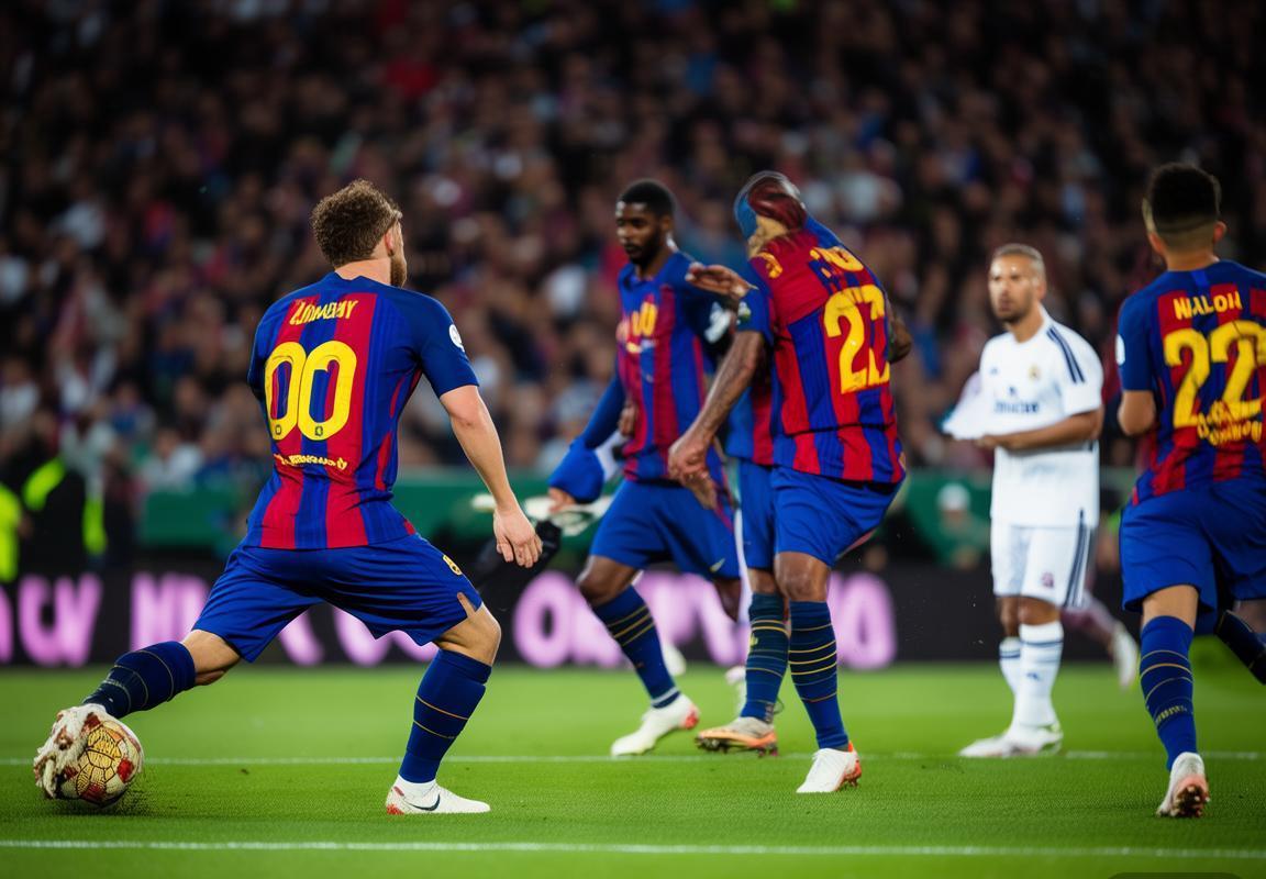 皇马憾平巴塞罗那紧追，西甲联赛争冠悬念再起，皇家马德里榜首优势仅剩一分